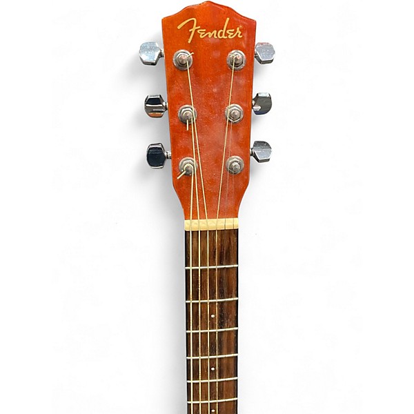Used Fender CD60 Mahogany Mahogany Acoustic Guitar