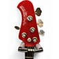 Used Ernie Ball Music Man Stingray 4 Left Handed Red Sparkle Electric Bass Guitar