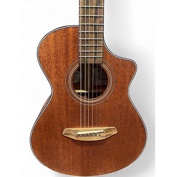 Used Breedlove WILDWOOD COMPANION CE SATIN MAHOGANY Acoustic Electric Guitar