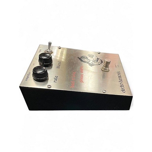Used Electro-Harmonix Bad Stone Phase Shifter V1 Mummy Face Effect Pedal
