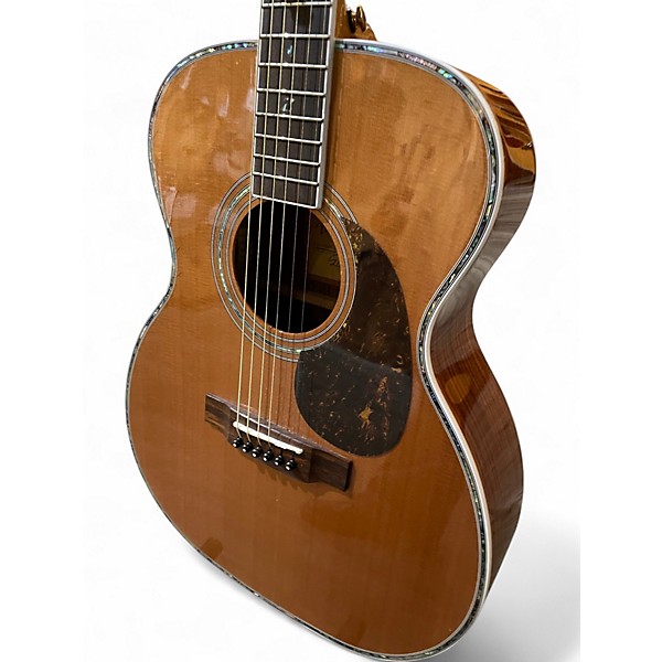 Used 2021 Zager ZAD-800M Natural Acoustic Guitar
