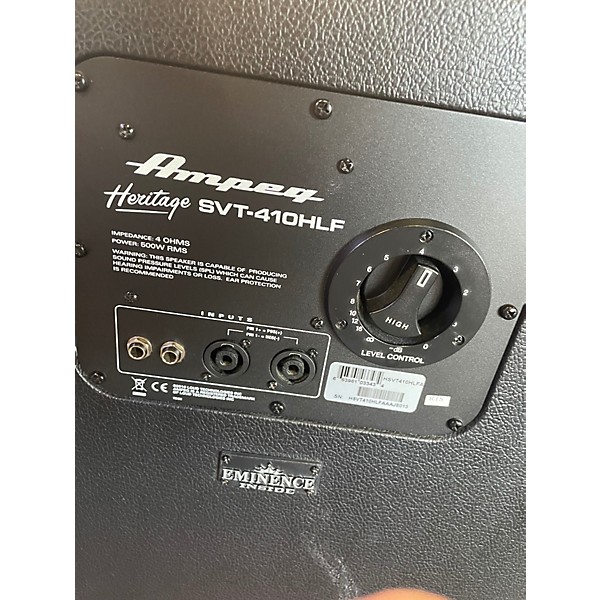 Used Ampeg HERITAGE SVT-410HLF Bass Cabinet