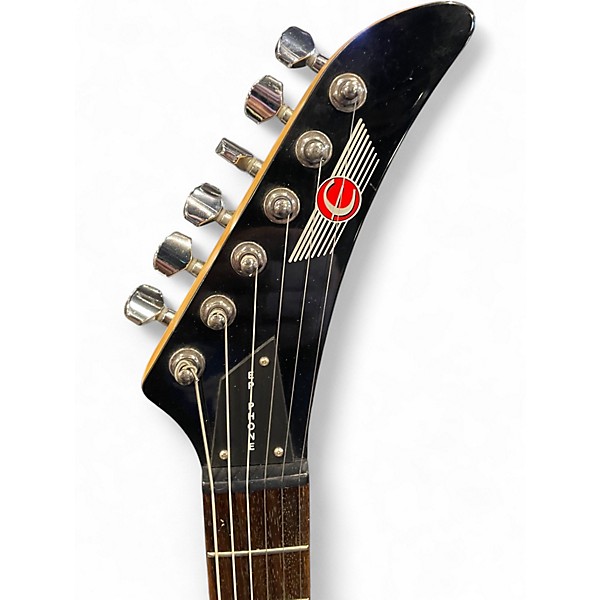 Used Epiphone Slasher Black Solid Body Electric Guitar