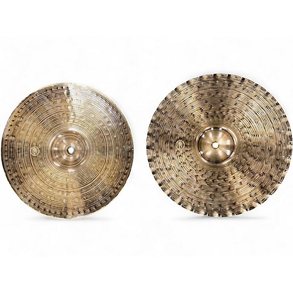 Used Paiste 14in 900 Series Sound Edge Hi Hat Pair Cymbal