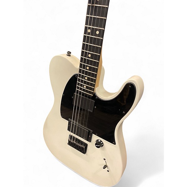 Used Fender Jim Root Signature Telecaster FLAT WHITE Solid Body Electric Guitar