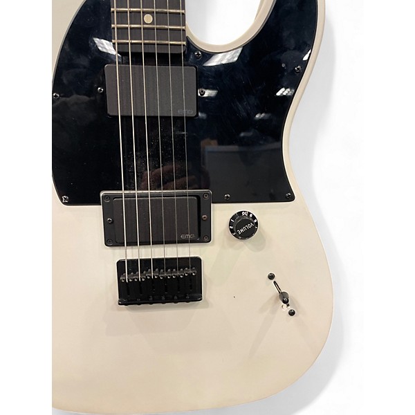 Used Fender Jim Root Signature Telecaster FLAT WHITE Solid Body Electric Guitar