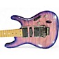 Used Ibanez S570M Trans Purple Solid Body Electric Guitar