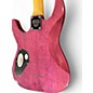 Used Schecter Guitar Research Omen Extreme 6 Pink Solid Body Electric Guitar