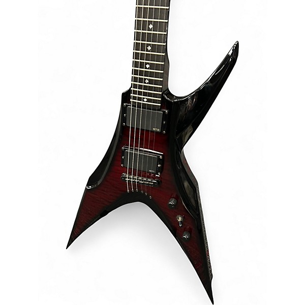 Used DBZ Guitars DIAMOND FM SERIES Crimson Red Burst Solid Body Electric Guitar