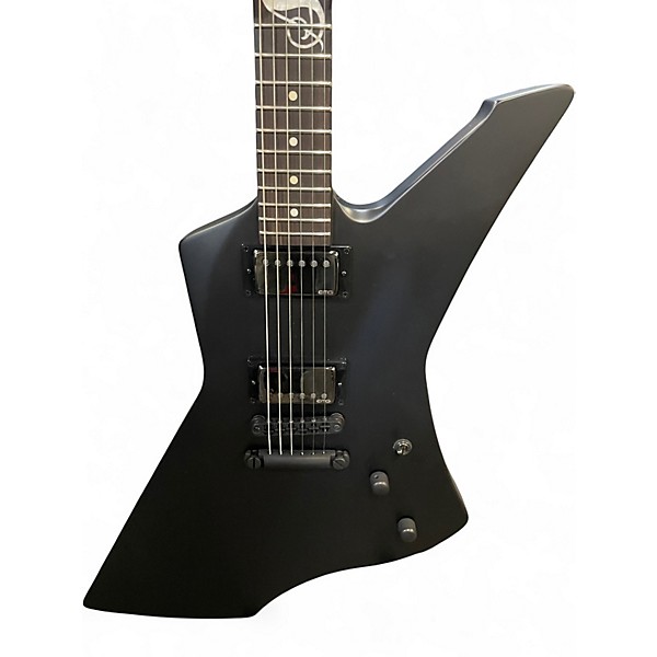Used ESP LTD James Hetfield Snakebyte Black Solid Body Electric Guitar