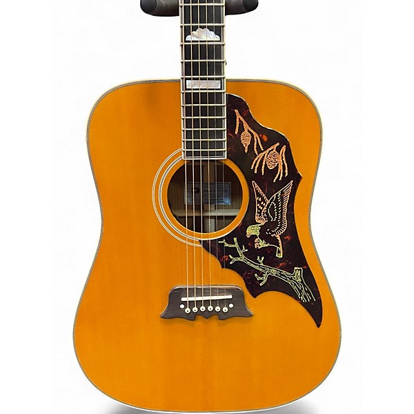 Used Epiphone FT120 MASTERBUILT EXCELLENTE NATURAL Acoustic Electric Guitar