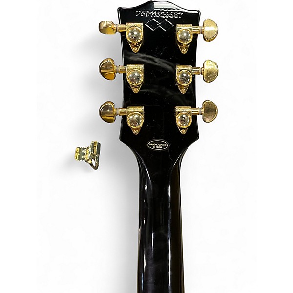 Used Epiphone Les Paul IGC Custom Black Solid Body Electric Guitar