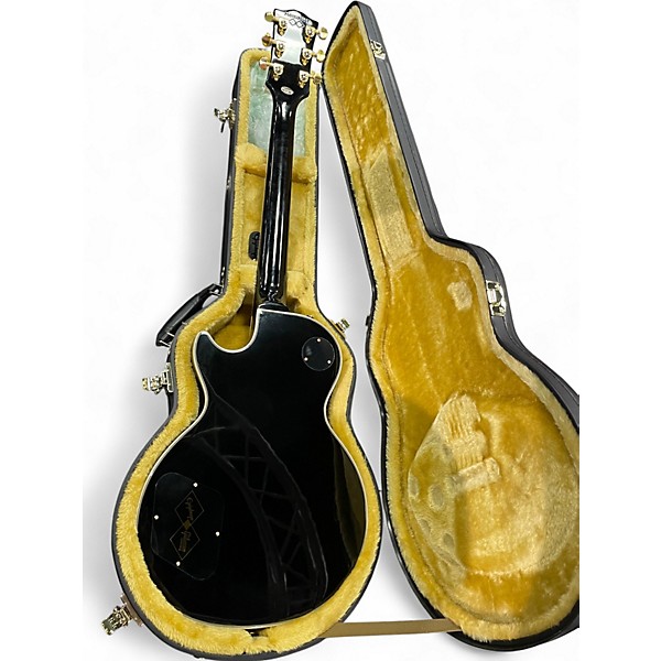 Used Epiphone Les Paul IGC Custom Black Solid Body Electric Guitar