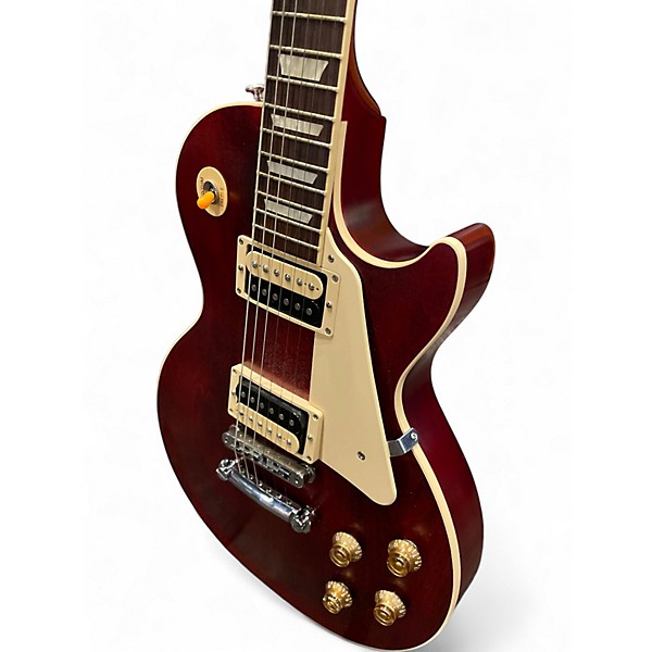 Used Gibson TRAD PRO V SATIN WINE RED Solid Body Electric Guitar