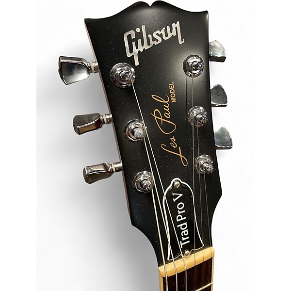 Used Gibson TRAD PRO V SATIN WINE RED Solid Body Electric Guitar