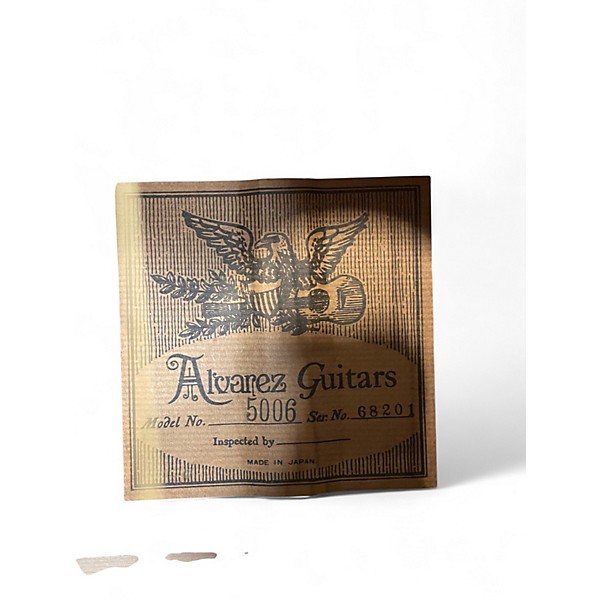 Used Alvarez 5006 Natural Classical Acoustic Guitar