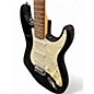 Used Squier Standard Stratocaster Black Solid Body Electric Guitar