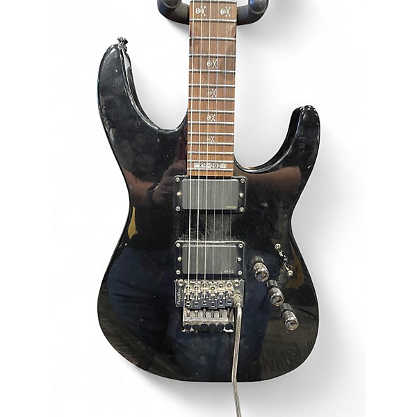 Used ESP LTD KH202 Kirk Hammett Signature Black Solid Body Electric Guitar