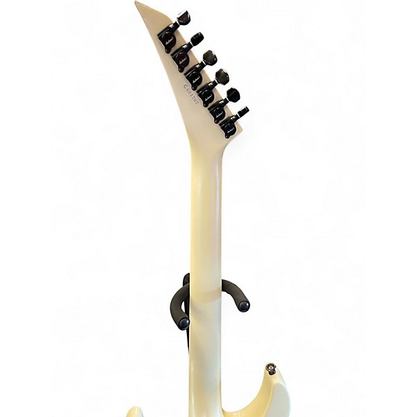 Vintage 1980s Charvel MODEL 5 Antique Ivory Solid Body Electric Guitar