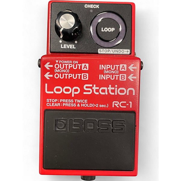 Used BOSS RC1 Loop Station Pedal