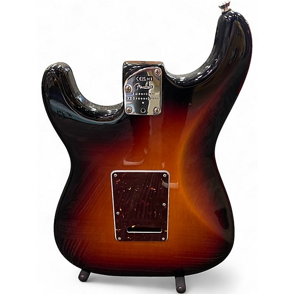 Used Fender American Professional II Stratocaster Sunburst Solid Body Electric Guitar