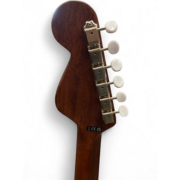 Used Fender CALIFORNIA KING VINTAGE Natural Acoustic Electric Guitar