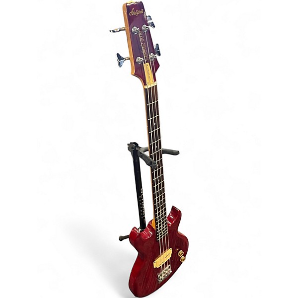 Used Aria Pro Iii Cardinal Red Electric Bass Guitar