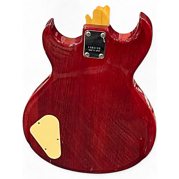 Used Aria Pro Iii Cardinal Red Electric Bass Guitar
