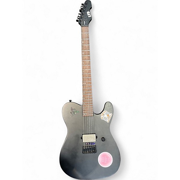 Used ESP LTD NE-201 Satin Black Solid Body Electric Guitar
