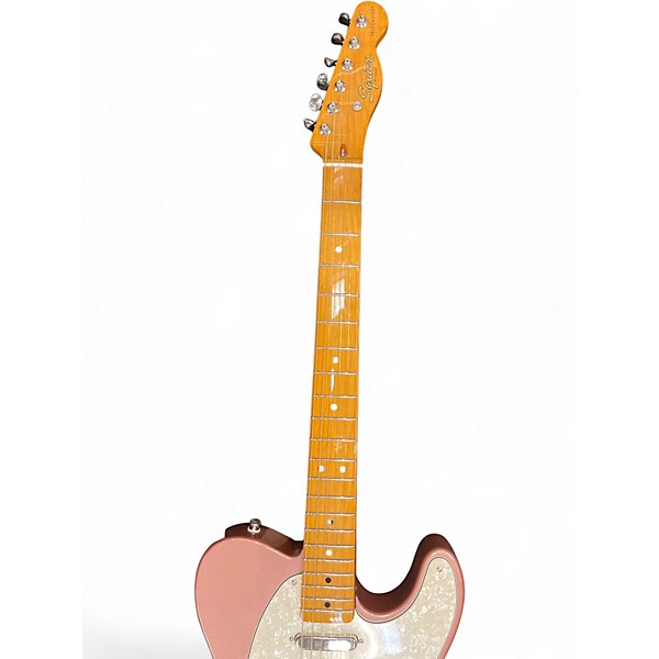 Used Squier Classic Vibe 1950S Telecaster Pink Solid Body Electric Guitar