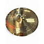Used Wuhan Cymbals & Gongs 14in 457 Heavy Metal Hi-Hat Pair Cymbal