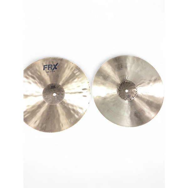 Used SABIAN 14in FRX HI HATS PAIR Cymbal