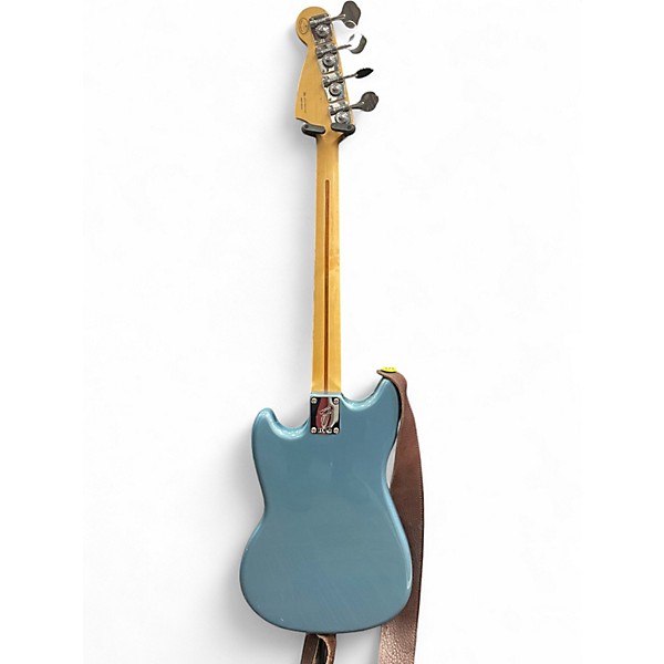 Used Fender Mustang Bass Tidepool Electric Bass Guitar