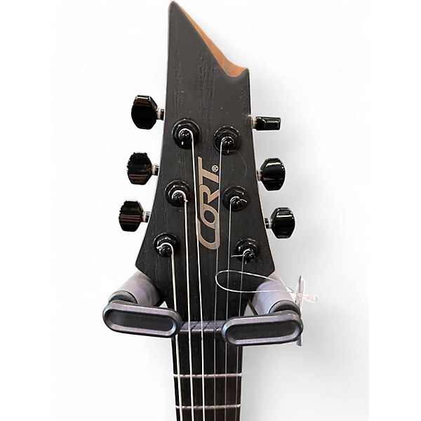 Used Cort kX700 EVERTUNE Black Solid Body Electric Guitar