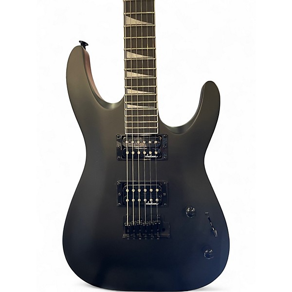 Used Jackson JS22 Dinky Black Solid Body Electric Guitar