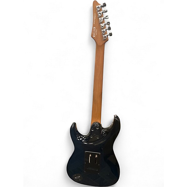 Used Ibanez AZ24P1QM  Deep Ocean Blonde Solid Body Electric Guitar