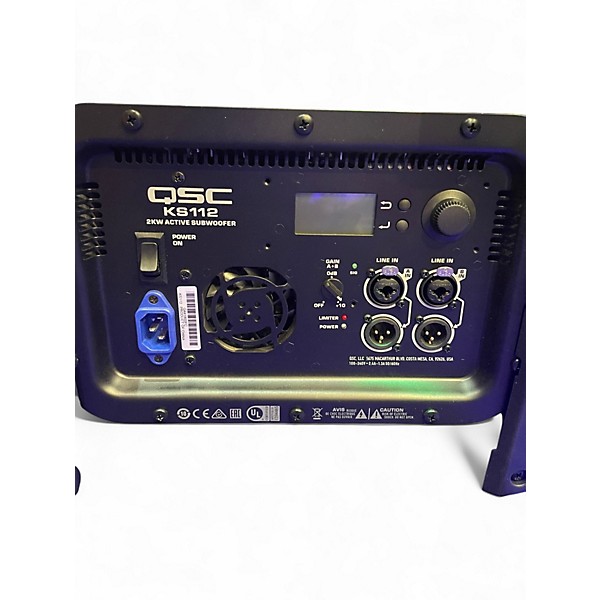 Used QSC KS112 Powered Subwoofer