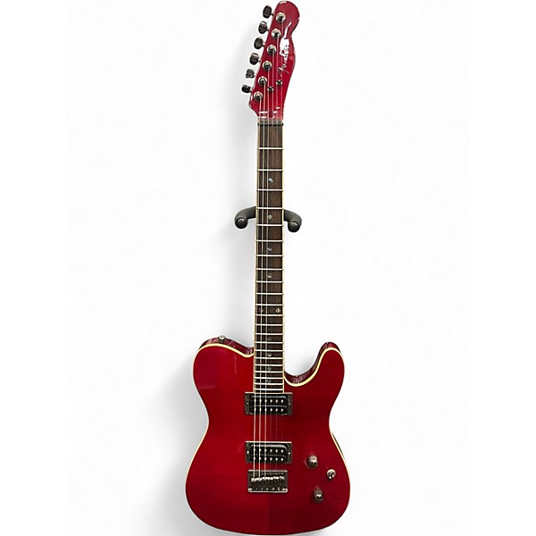Used Fender Special Edition Custom Telecaster FMT HH Crimson Red Trans Solid Body Electric Guitar