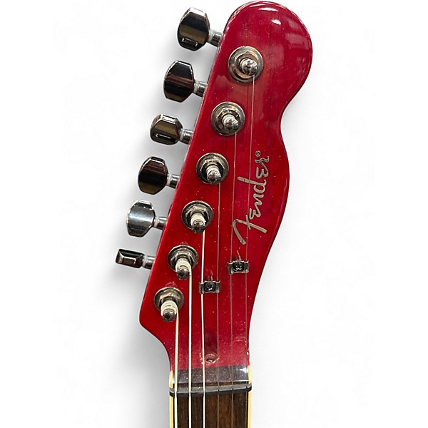 Used Fender Special Edition Custom Telecaster FMT HH Crimson Red Trans Solid Body Electric Guitar