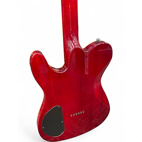 Used Fender Special Edition Custom Telecaster FMT HH Crimson Red Trans Solid Body Electric Guitar