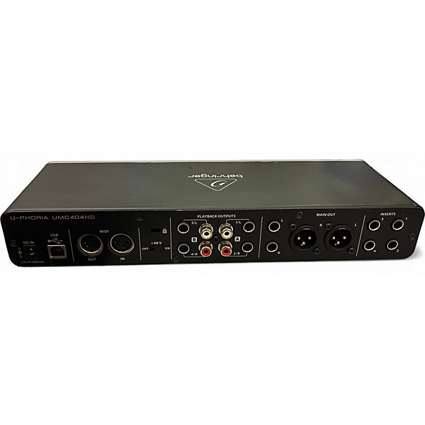 Used Behringer U-Phoria UMC404HD Audio Interface