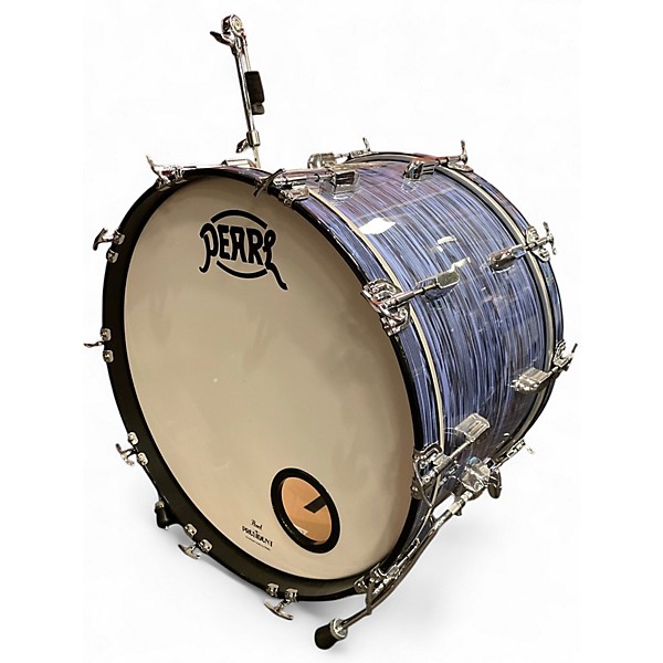 Used Pearl 3 Piece PRESIDENT SERIES Ocean Ripple Drum Kit