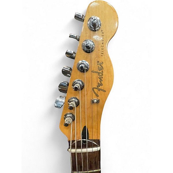 Used 2012 Fender Blacktop Baritone Telecaster Ghost Silver Solid Body Electric Guitar