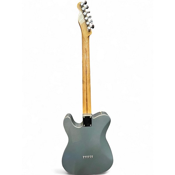 Used 2012 Fender Blacktop Baritone Telecaster Ghost Silver Solid Body Electric Guitar