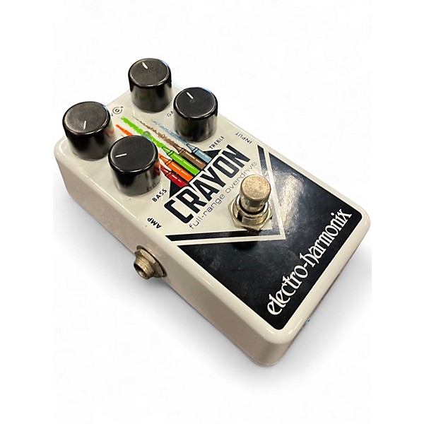Used Electro-Harmonix Crayon Full Range Overdrive Effect Pedal