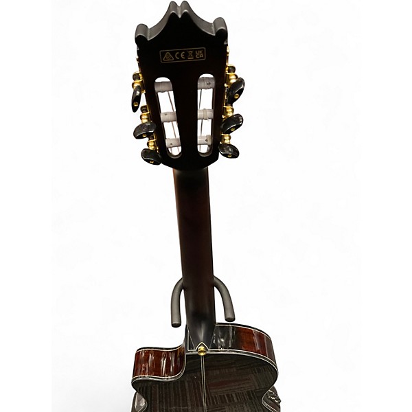 Used Ibanez GA35TCE-DVS Mahogany Classical Acoustic Electric Guitar