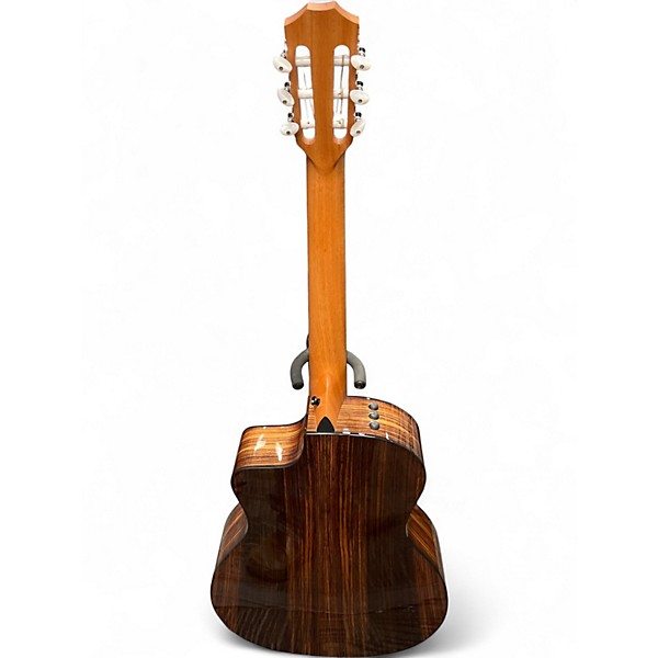 Used Taylor Sunset Blvd 214CE-N plus 2 Tone Sunburst Classical Acoustic Electric Guitar