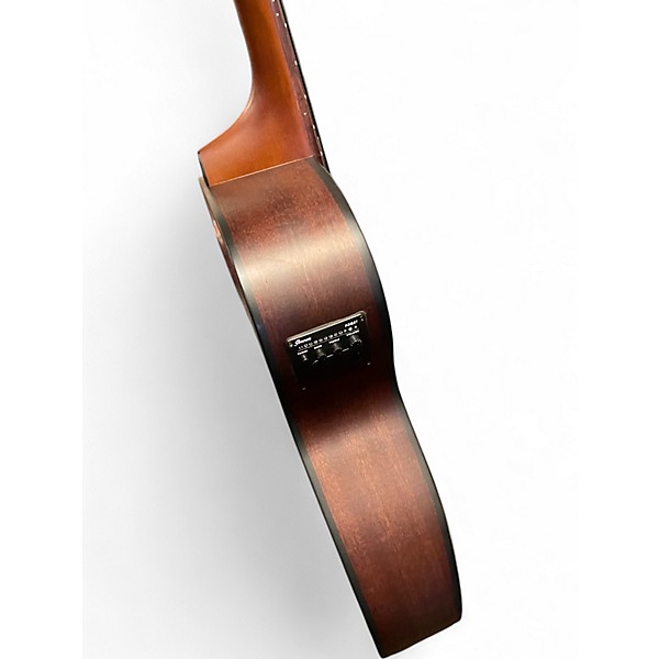 Used Ibanez aegb30e Natural Acoustic Bass Guitar