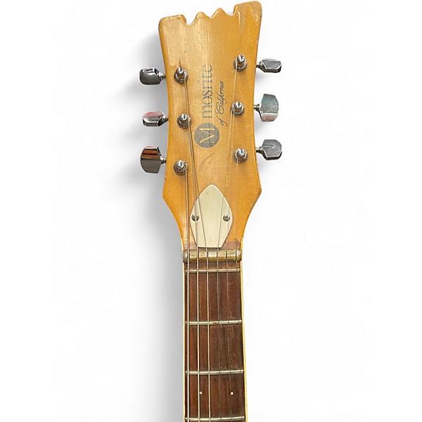 Vintage 1960s Mosrite Combo Natural Hollow Body Electric Guitar