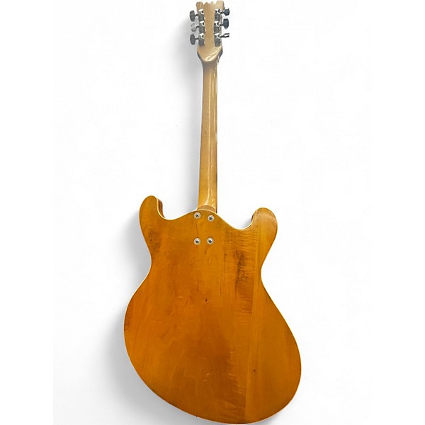 Vintage 1960s Mosrite Combo Natural Hollow Body Electric Guitar